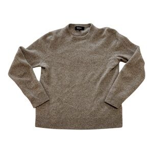 Quince Gray Crewneck Cashmere Sweater
